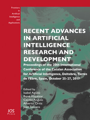 cover image of Recent Advances in Artificial Intelligence Research and Development